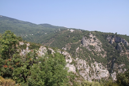 Paysage en allant vers le mont Pélion