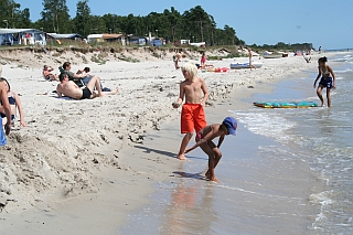 Plage du Camping Lderups Stranlsads